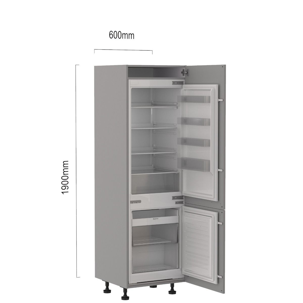 Ombouwkast 190cm voor koelvries 178cm main product photo