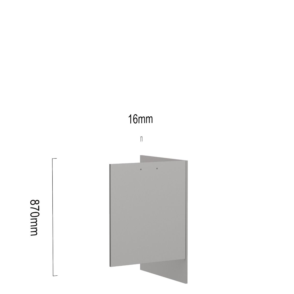 Steunwand 87 cm main product photo