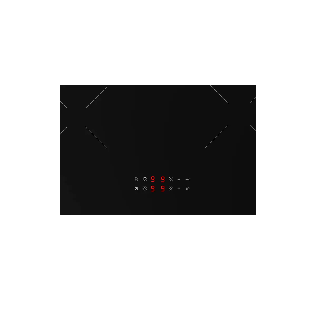 Etna 2-fasen inductie kookplaat met ladekast 60 cm Etna 2-fasen inductie kookplaat met ladekast 60 cm