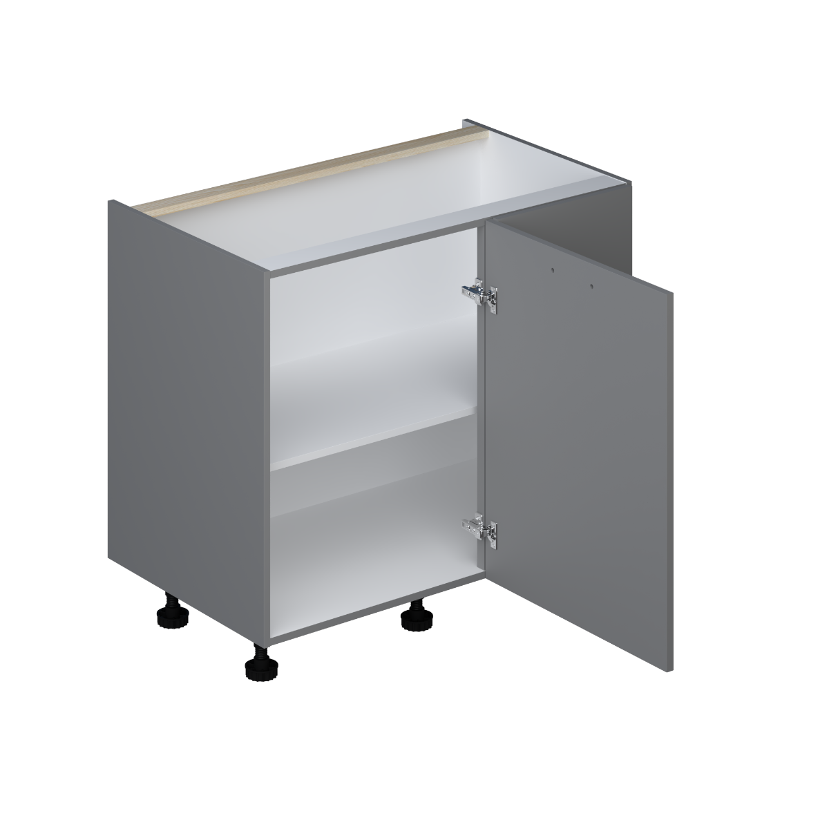 Hoekonderkast met deur 70 x 50 cm main product photo