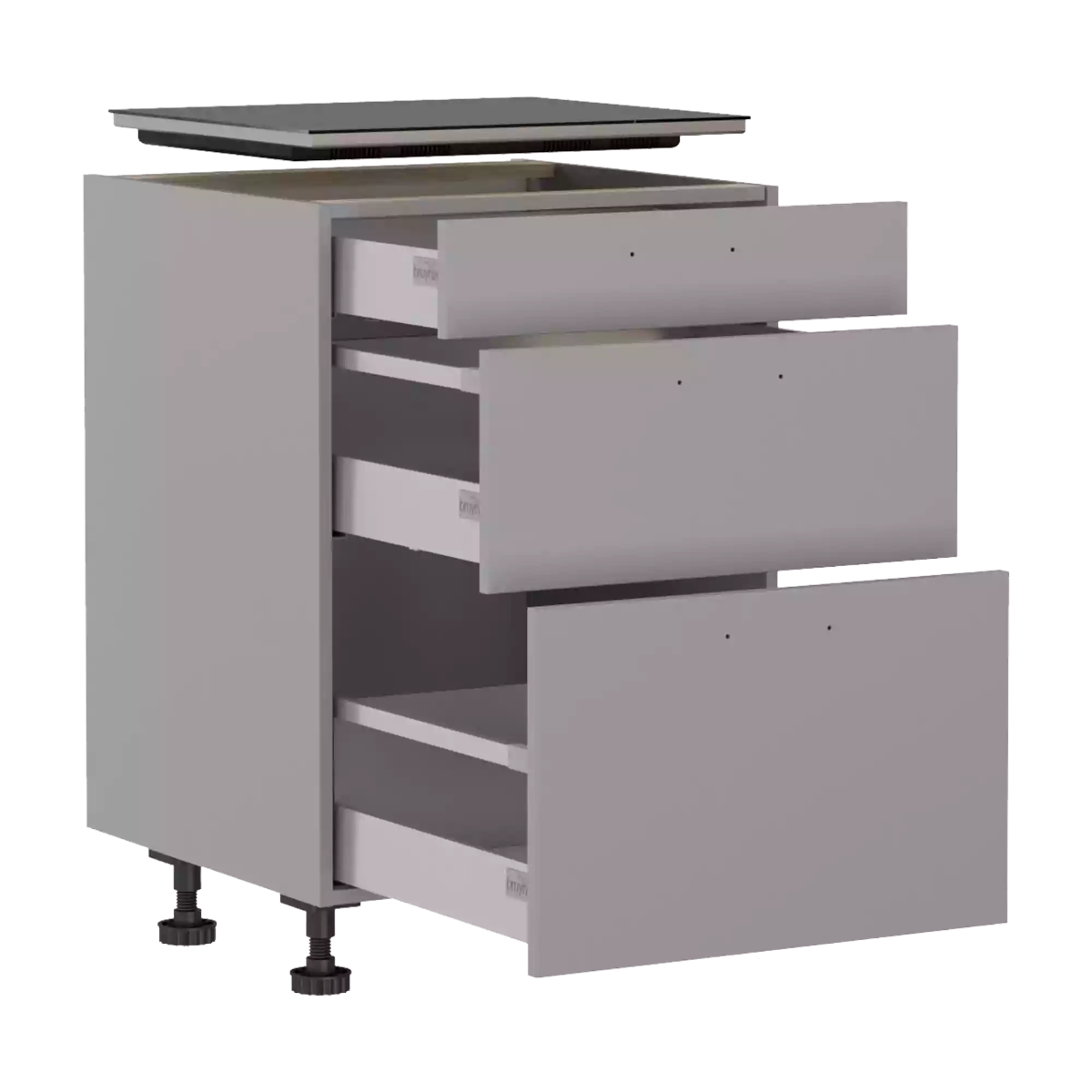 Siemens inductie kookplaat 1-fase met ladekast 60 cm main product photo