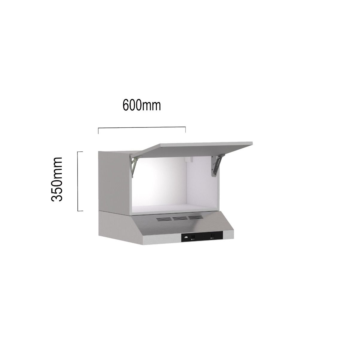 Siemens afzuigkap met kast 60 x 35cm main product photo