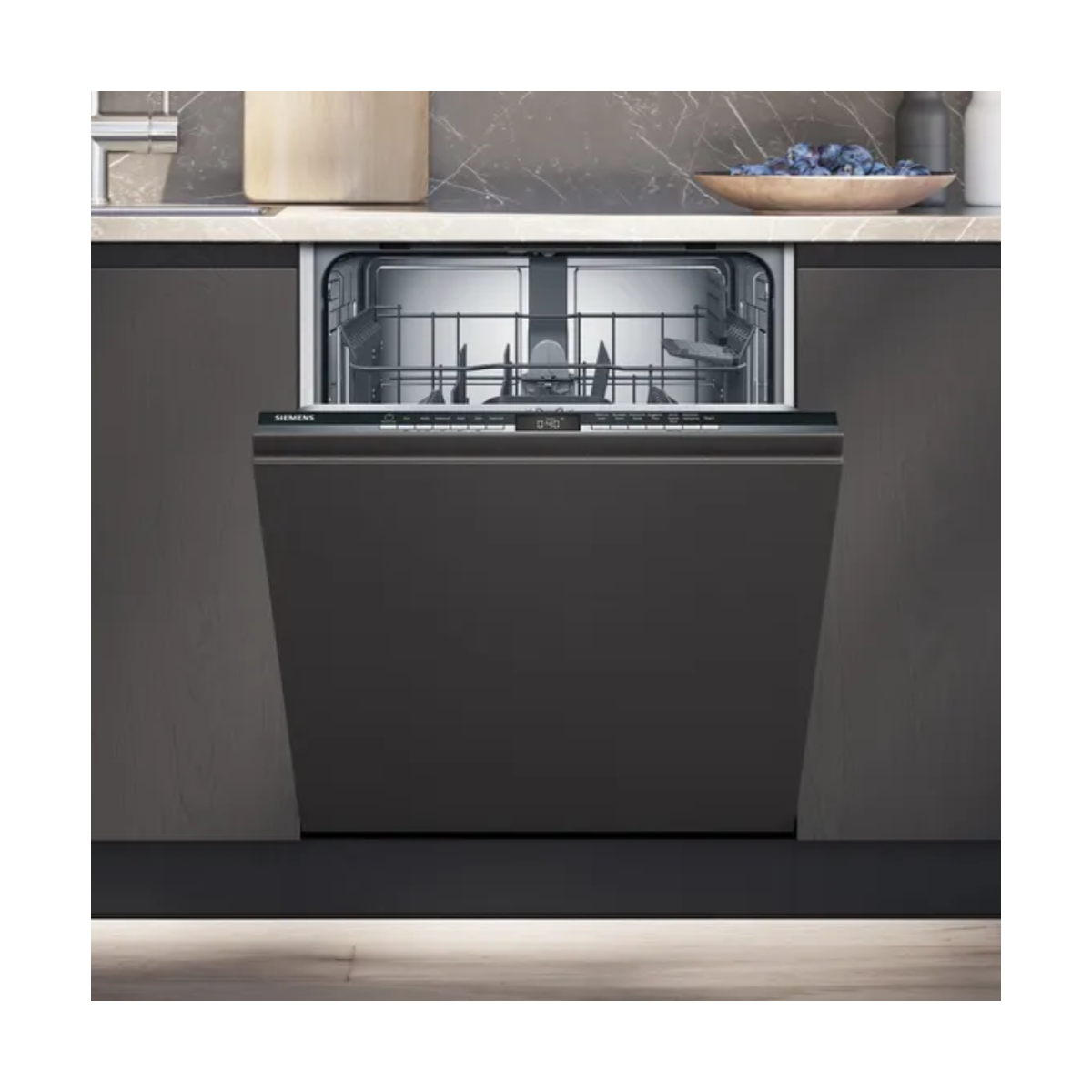 Voordeelset Siemens SN61IX09TN volledig geïntegreerde vaatwasser 60 cm met front main product photo