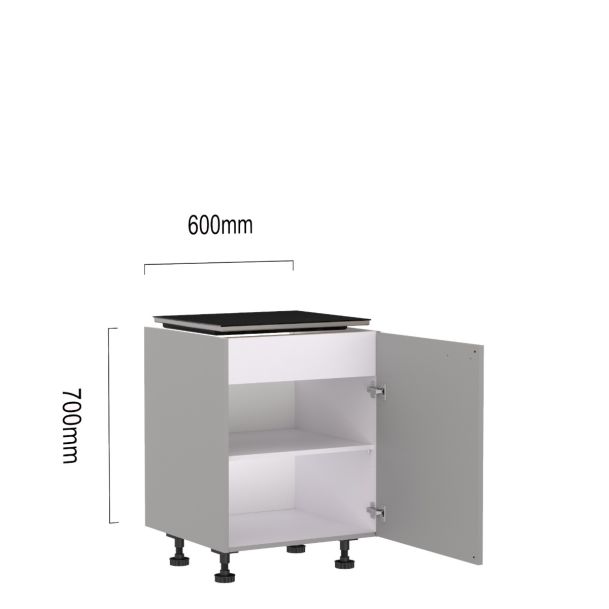 Voordeelset Etna 2-fasen inductie kookplaat met kast 60 x 70 cm