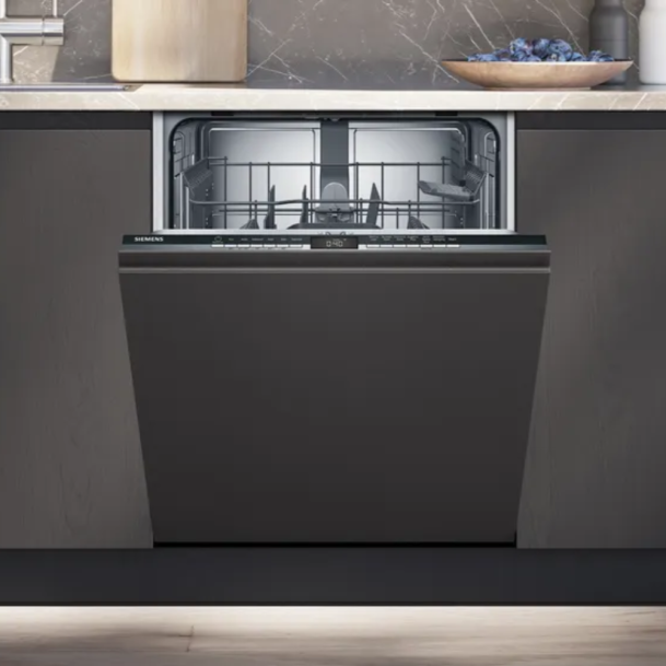Voordeelset Siemens SN61IX09TN vaatwasser 60 cm met front 60 x 78 cm, kleur naar keuze