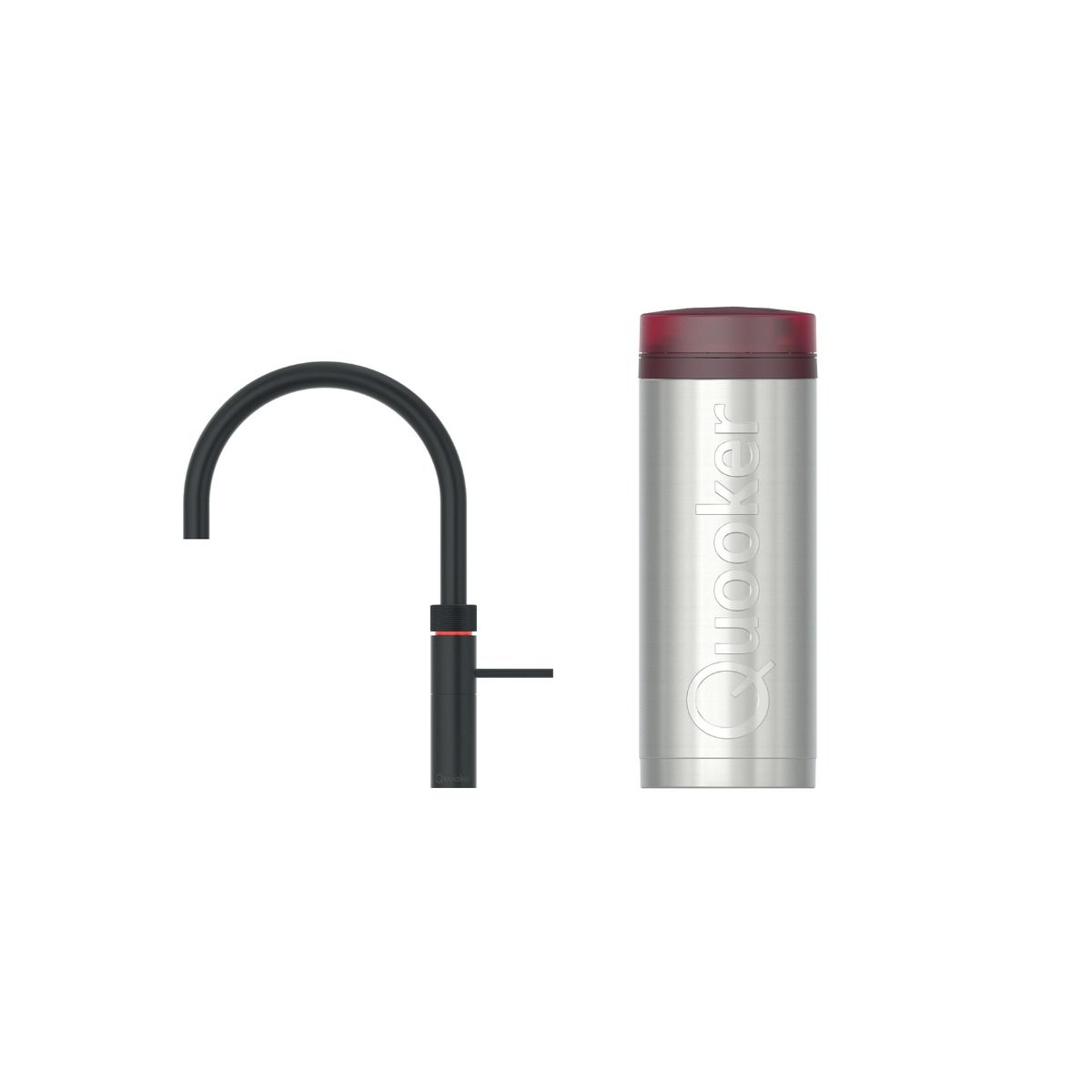 Quooker Pro3 Fusion Round Zwart main product photo
