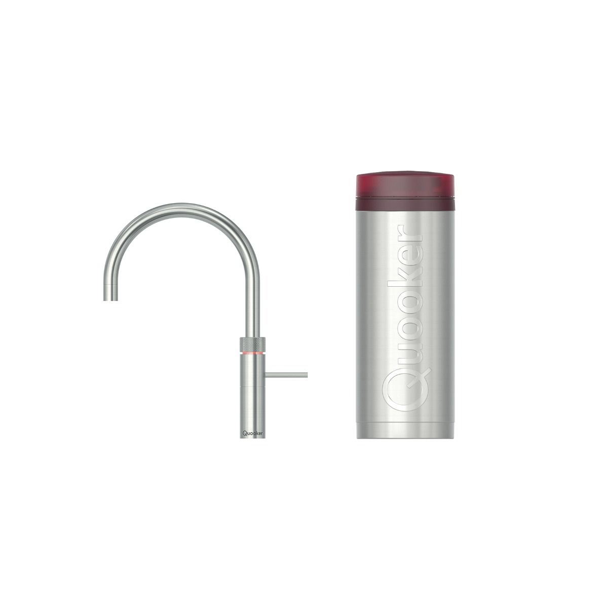Quooker Pro3 Fusion Round RVS main product photo