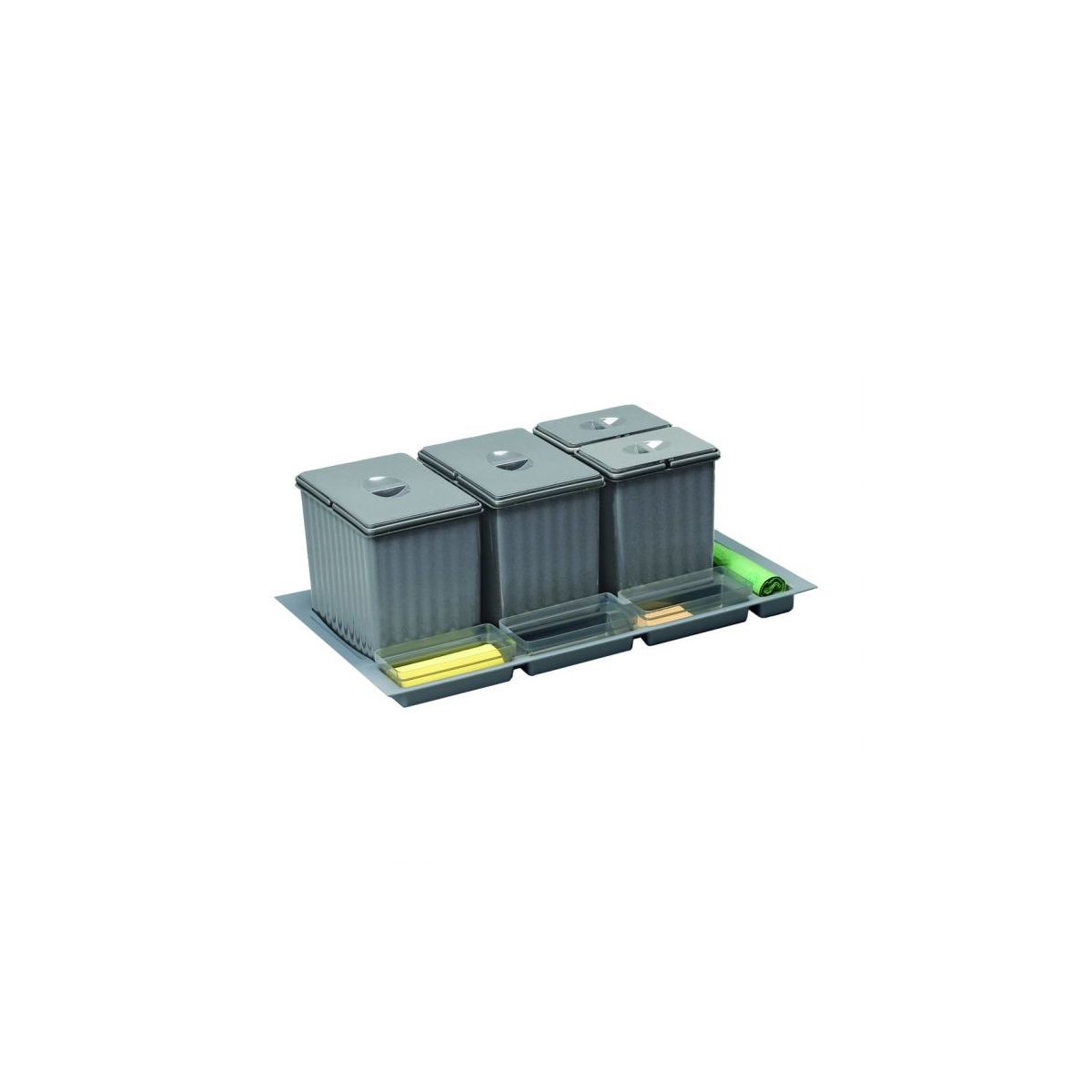 Afvalsysteem voor toepassing in een voorraadlade van 900 mm breed main product photo