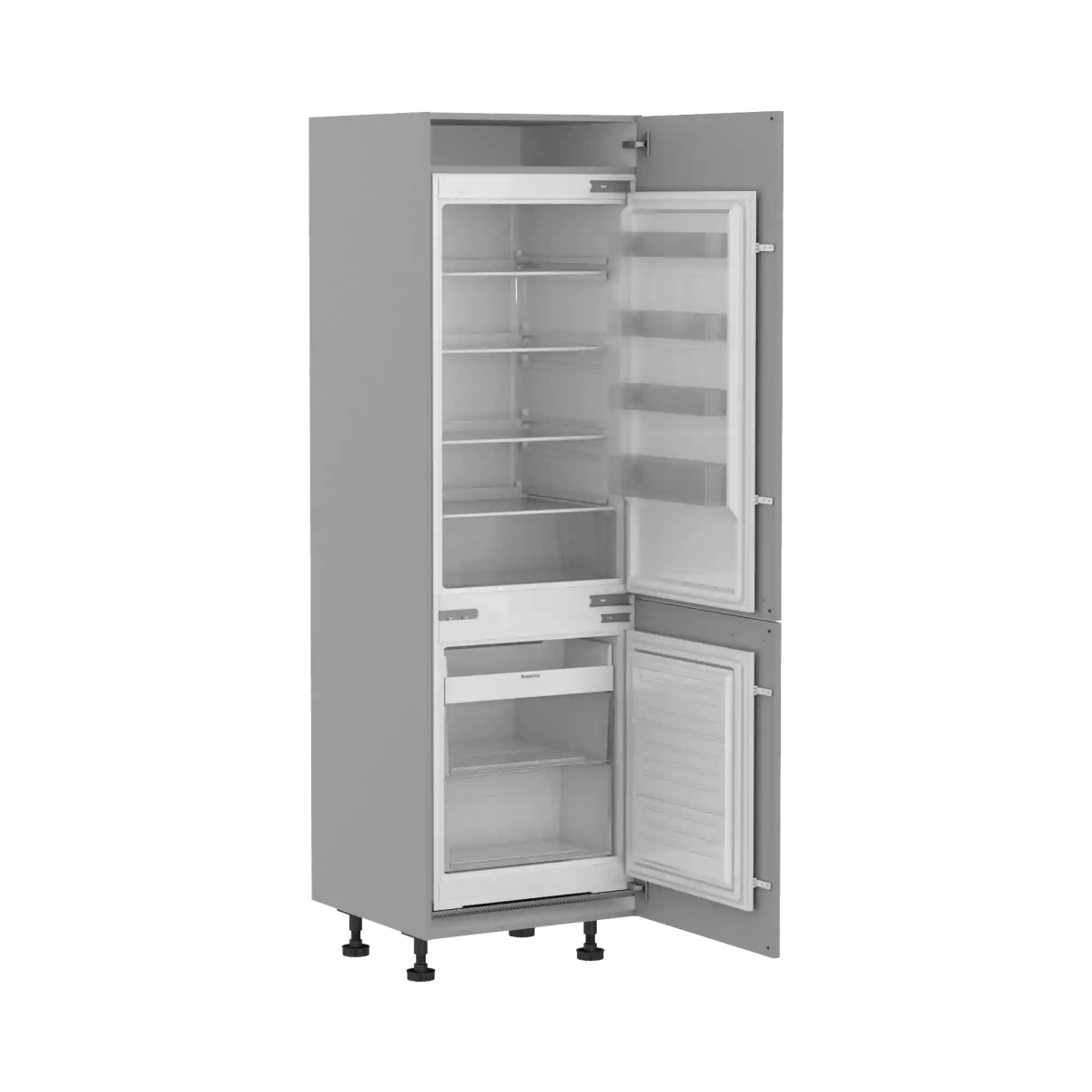 Hoge kast 195 cm met Etna koelvries combinatie main product photo