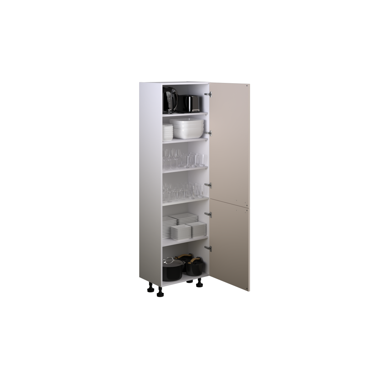 Ondiepe servieskast 60 x 195 cm - 1 main product photo