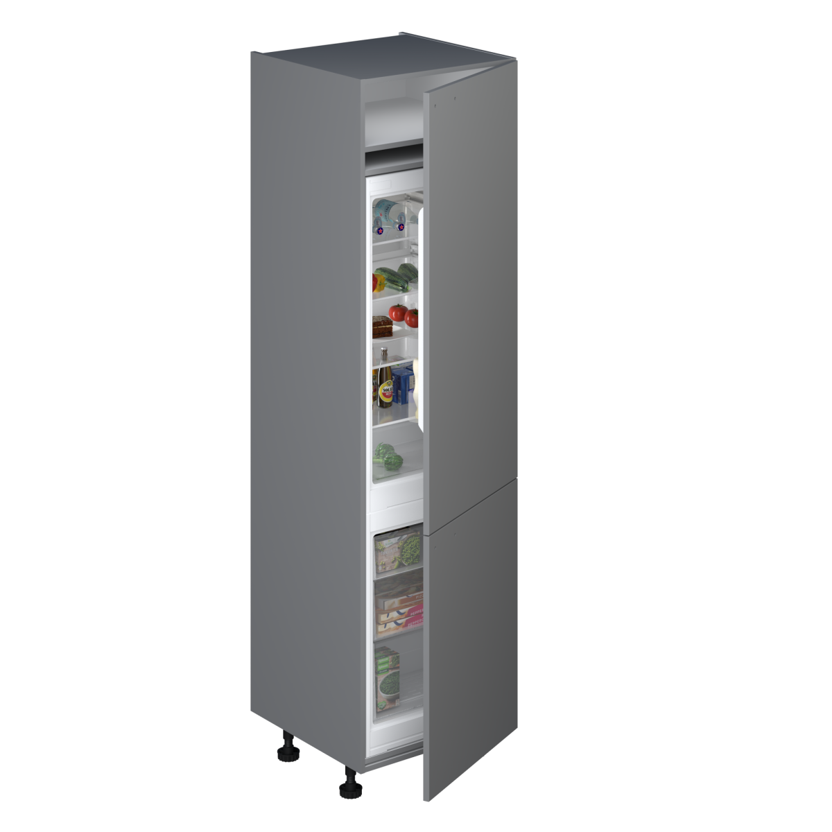 Voordeelset Etna koelvries combinatie met hoge kast 208 cm main product photo