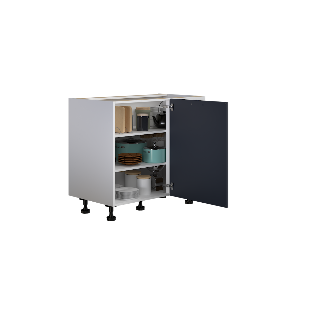 Hoekonderkast deur 50 cm en legplank main product photo