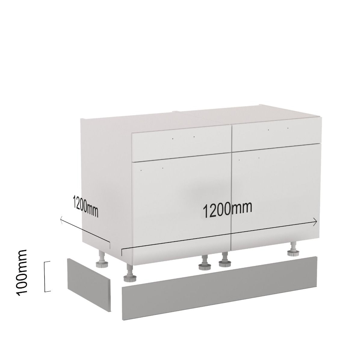 Plintpakket 120 x 10 cm main product photo