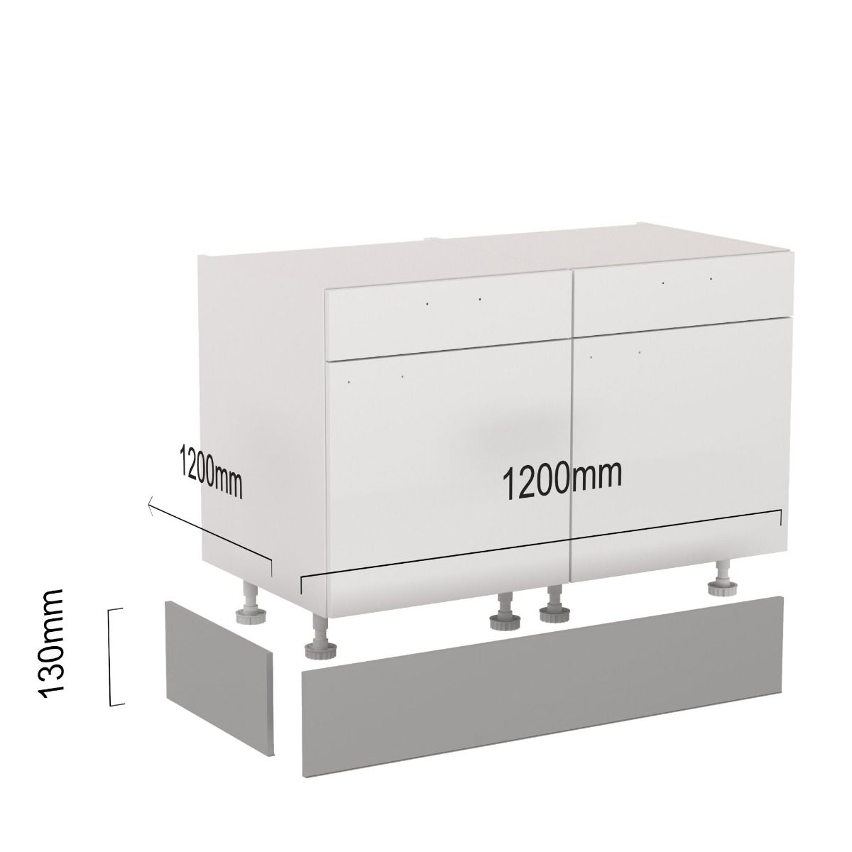 Plintpakket 120 x 13 cm main product photo