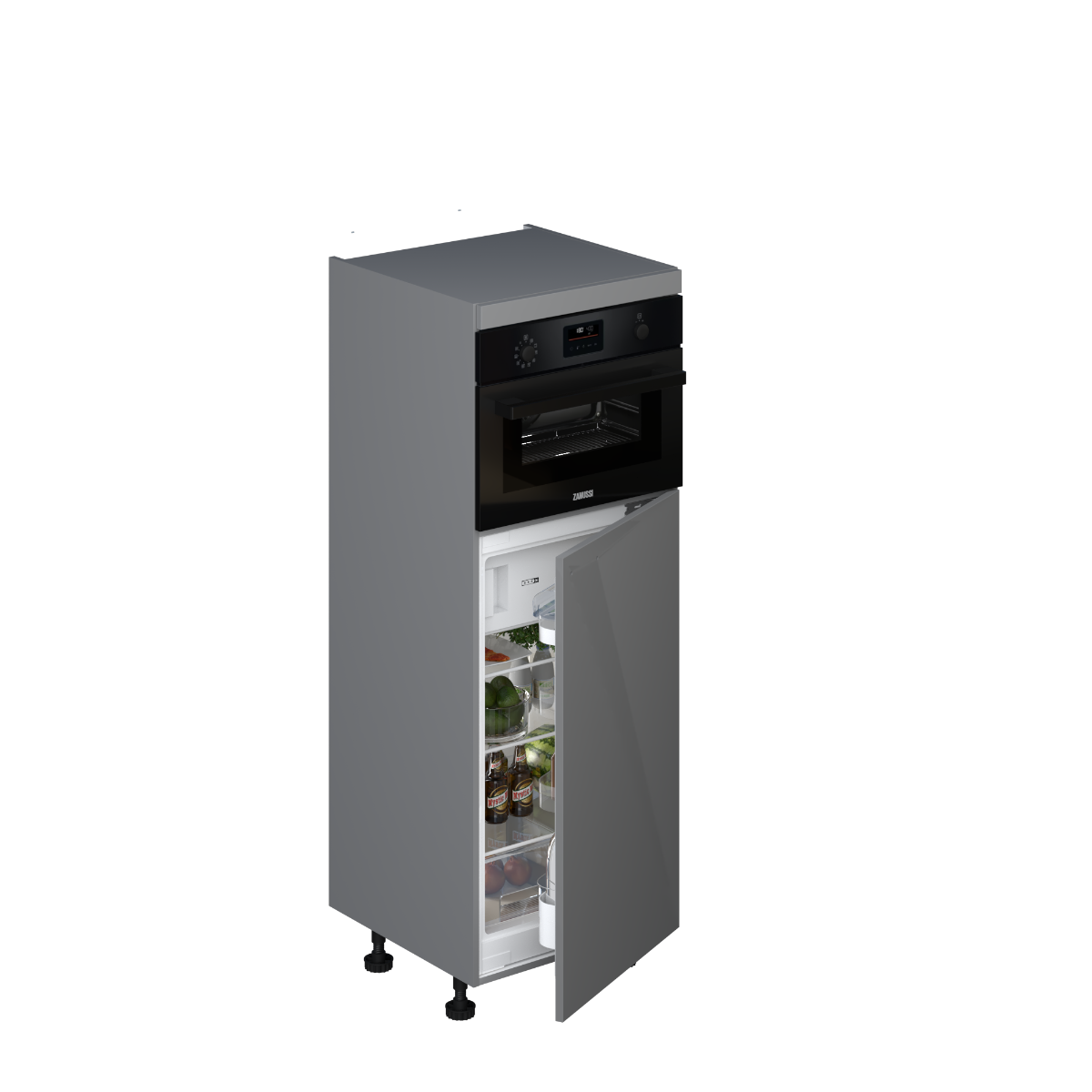 Voordeelset Electrolux koelkast met vriesvak 102 cm en combi met kast 156 cm main product photo