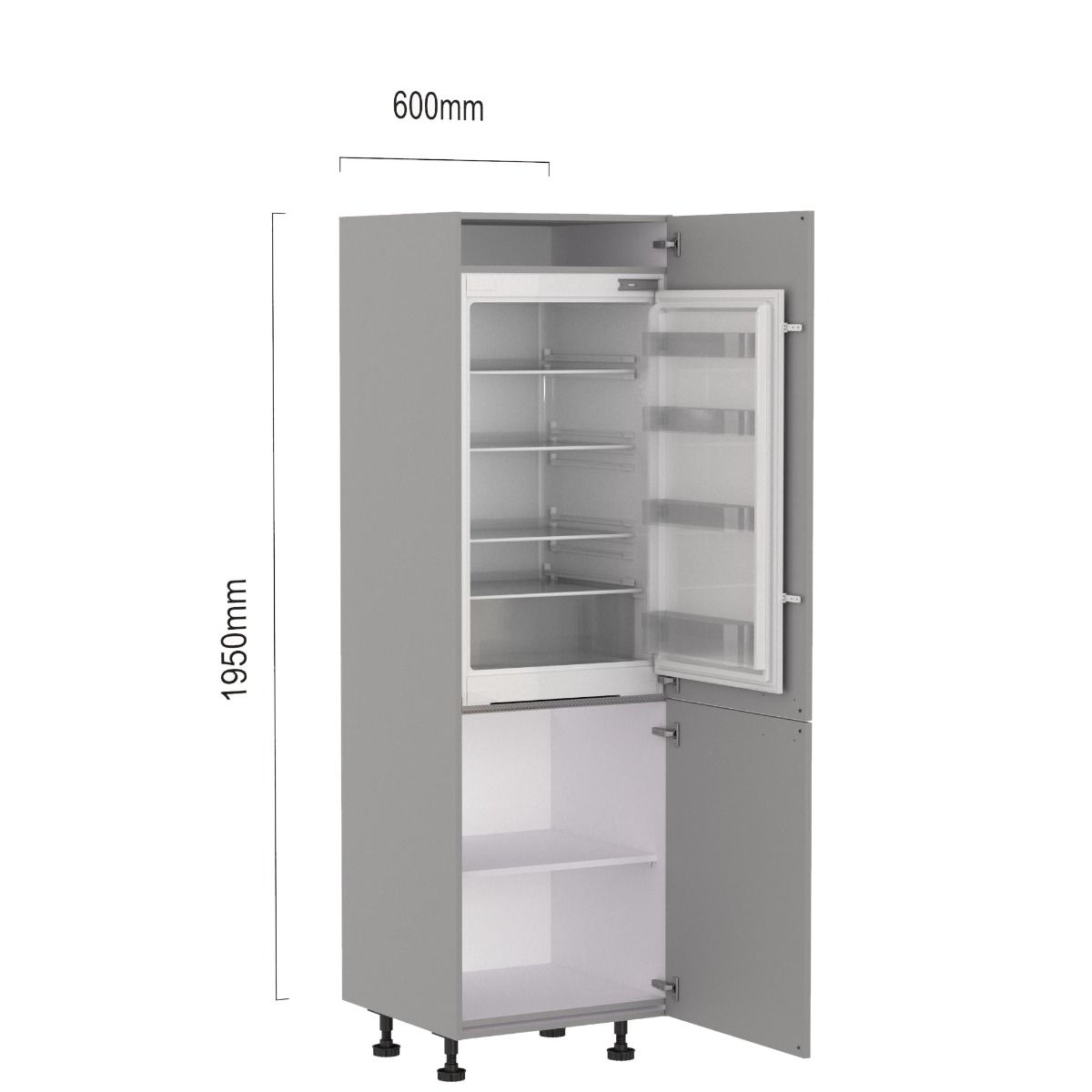 Electrolux koelkast 102 cm met kast 195 cm main product photo