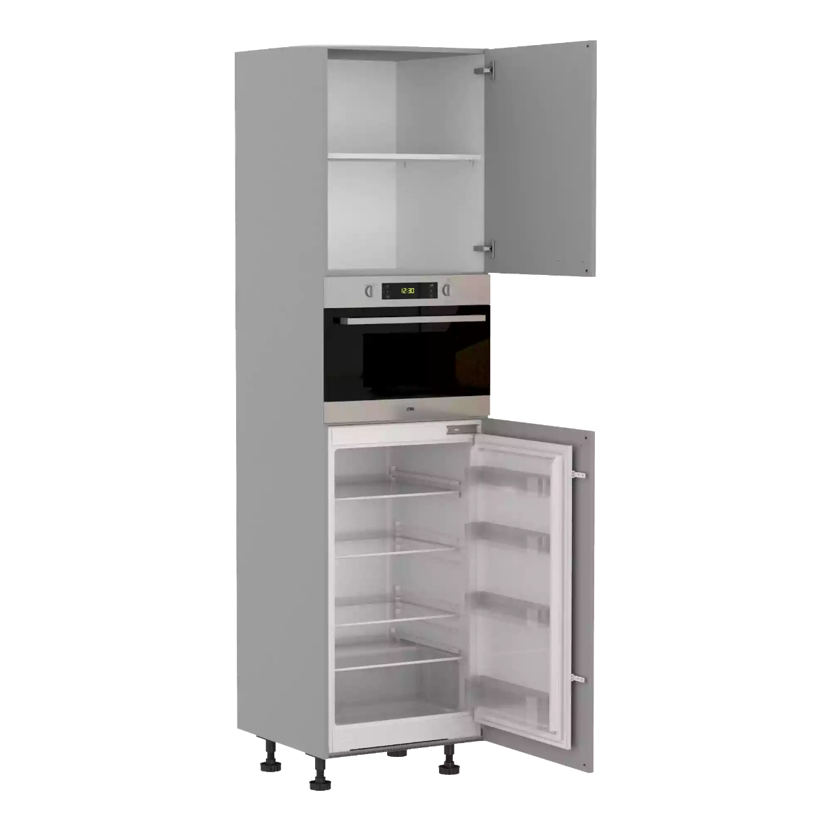 Voordeelset Etna koelkast 102cm en combimagnetron met hoge kast 221 cm main product photo