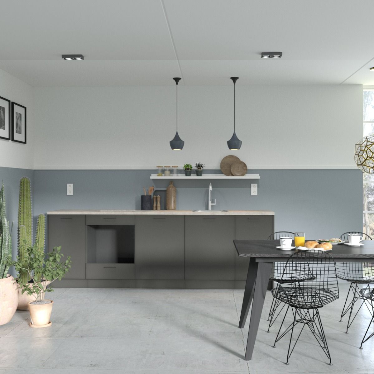 Rechte keuken - 274 cm main product photo