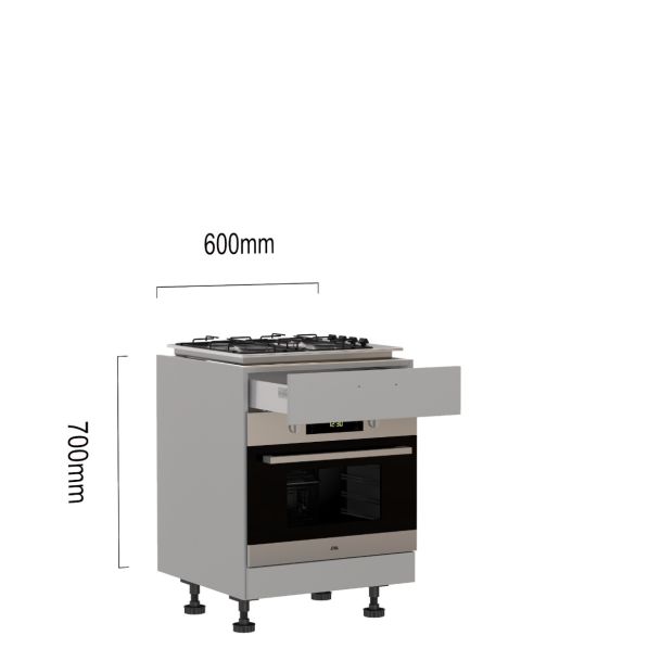 Onderkast 60 x 70 met Etna inductie-kookplaat Onderkast 60 x 70 met Etna inductie-kookplaat