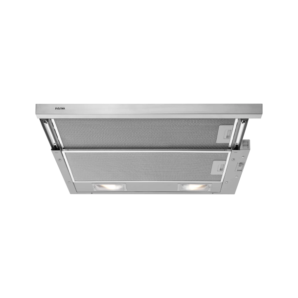 Etna vlakscherm afzuigkap met bovenkast 60 x 78 cm