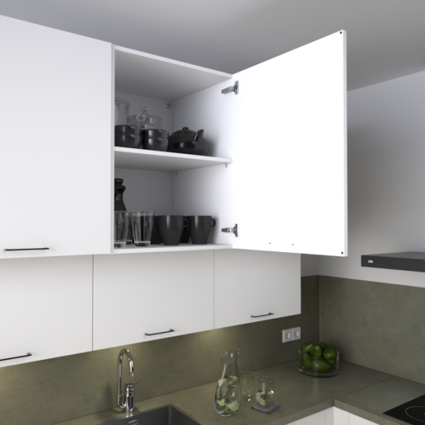 Diepe bovenkast 60 x 78 cm