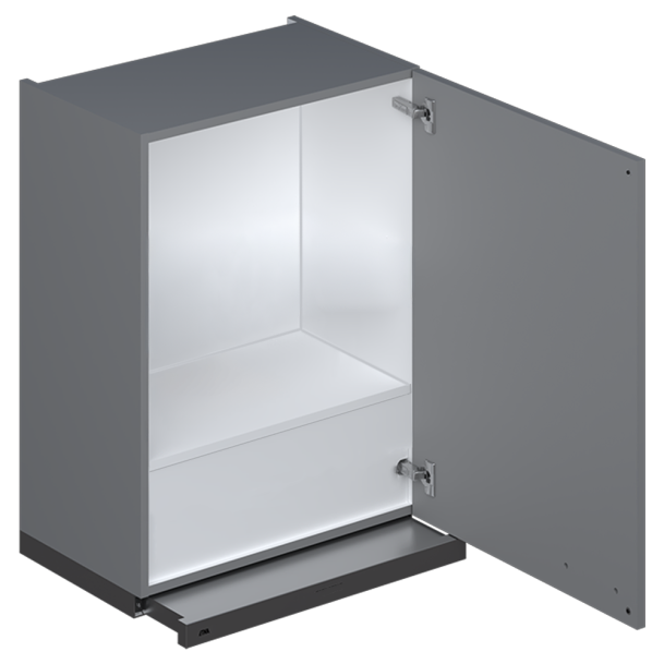 Etna vlakscherm afzuigkap met bovenkast 60 x 78 cm