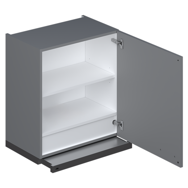 Etna vlakscherm afzuigkap met bovenkast 60 x 65 cm