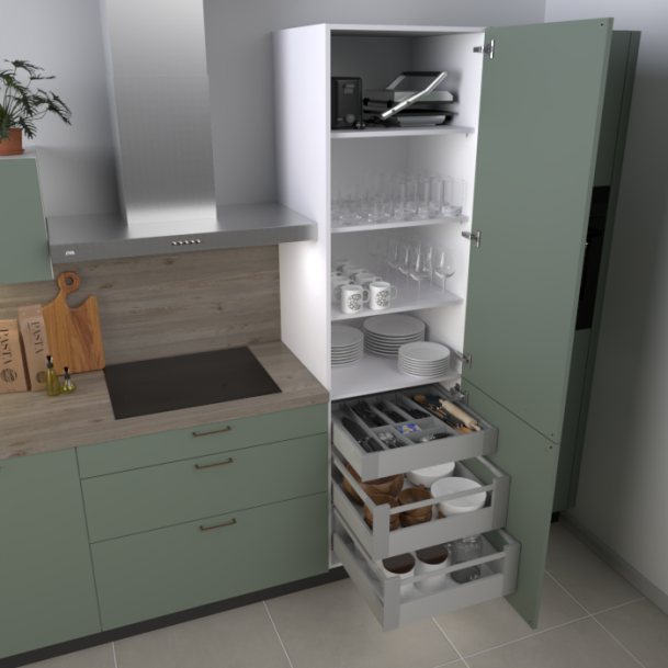 Servieskast 60 x 208 cm