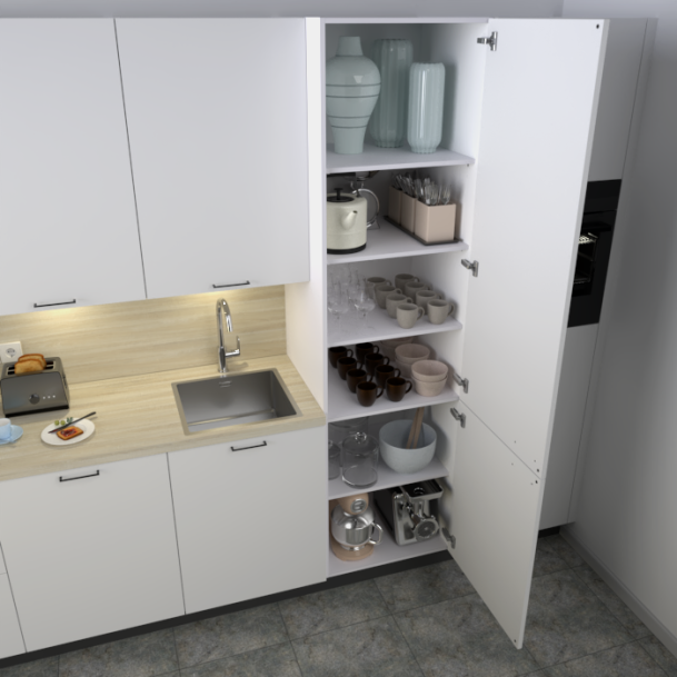 Servieskast 60 x 221 cm