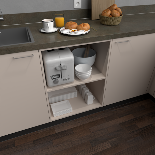 Open onderkast 60 cm