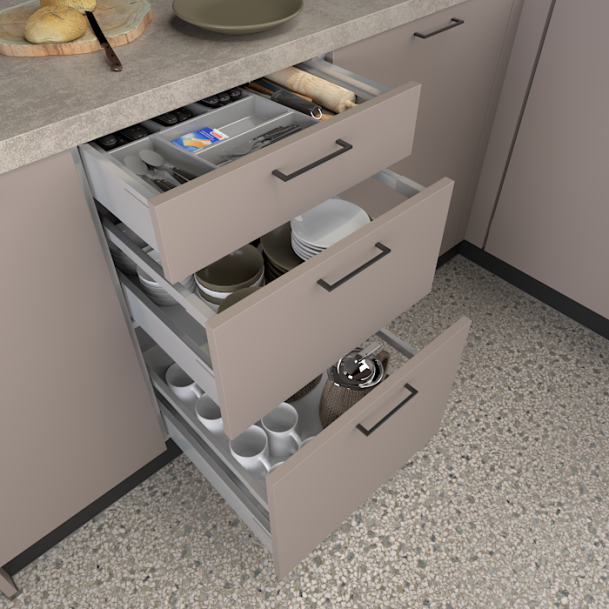 Voorraadladenkast 50 cm