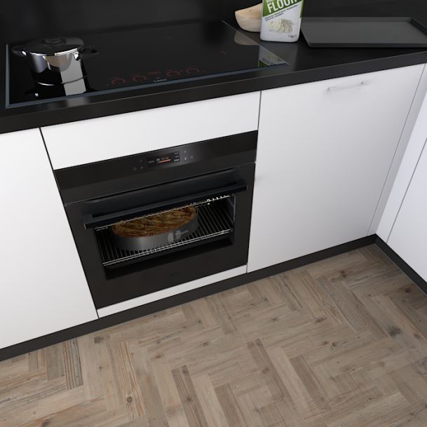 Onderkast voor kookplaat en oven 60 cm