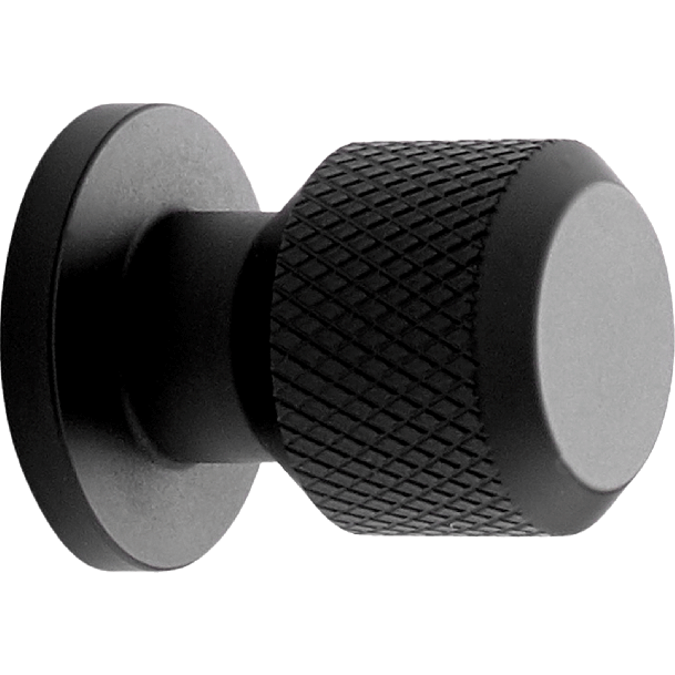 Knop K033 - Manor-K - matzwart