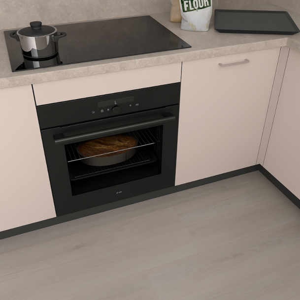 Voordeelset Atag inductie kookplaat en oven met onderkast 60 cm