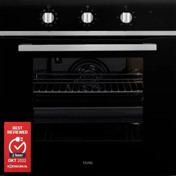 Voordeelset Etna 2-fasen inductie kookplaat en oven met kast 60 cm