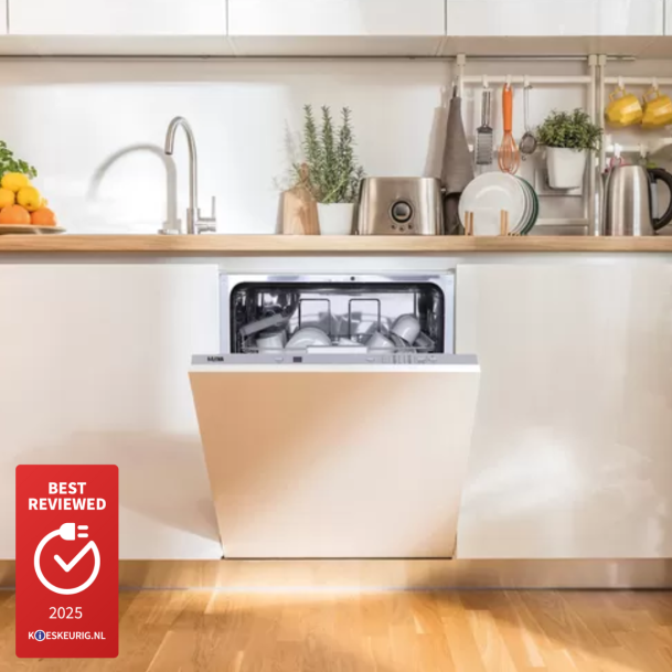 Voordeelset Etna VW544N vaatwasser met front 60 x 70 cm