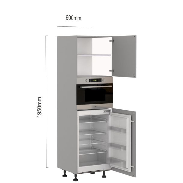 Ombouwkast 60 x 195 cm voor koelkast 88 cm en combi 45 cm Ombouwkast 60 x 195 cm voor koelkast 88 cm en combi 45 cm