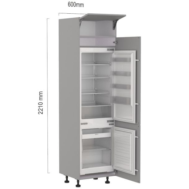 Ombouwkast 60 x 221 cm voor koelvries 178 cm