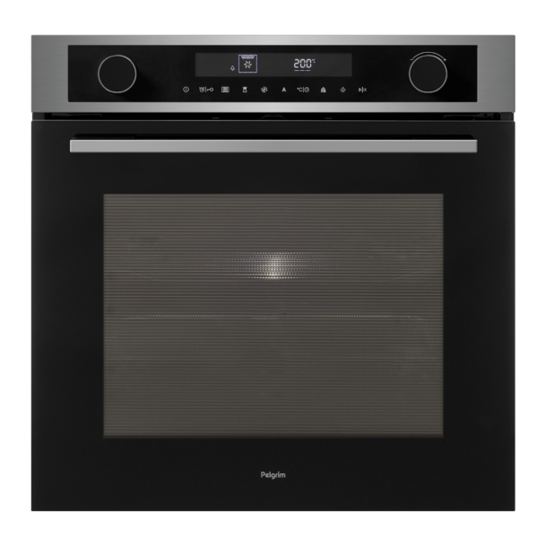 Pelgrim OM360RVS - oven met magnetronfunctie - €675,-
