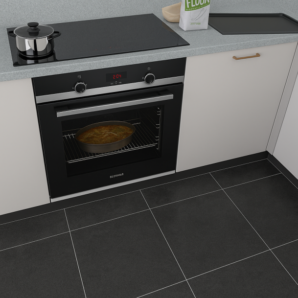 Voordeelset Siemens inductie 1-fase en oven met kast 60 x 78 cm