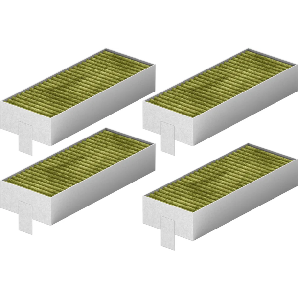 Bosch Clean Air Plus recirculatiefilters (4 stuks) voor kookplaat met afzuiging (vervangingsfilters)