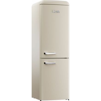 Etna Retro koel/vriescombinatie 194 cm, beige