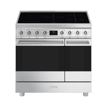 Smeg C92IMX2 met GRATIS Smeg pannenset &#039;50 style