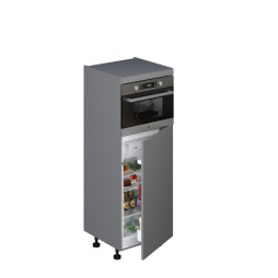Voordeelset Etna koelkast met vriesvak 102cm en combi met kast 156cm