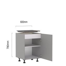 Electrolux inductie kookplaat met kast 60 x 78 cm